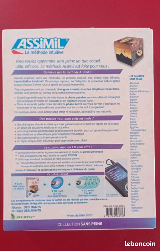 Le turc sans peine - super pack assimil (image 2)