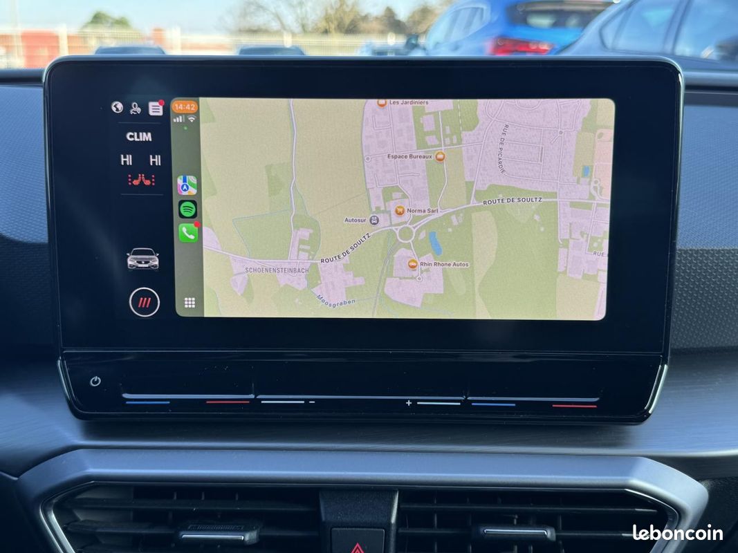 SEAT LEON FR 1.5 TSI 150ch Carplay Camera Acc Lane Assist Siege et Volant Chauffant (image 22)