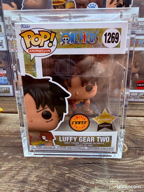 Funko Pop! One Piece #1269 - Luffy Gear Two (CHASE) - Édition Spéciale
