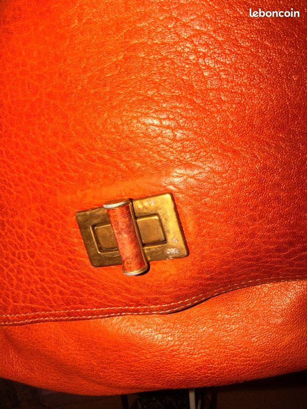 Très joli sac en cuir de la marque Abaco, Paris (image 2)