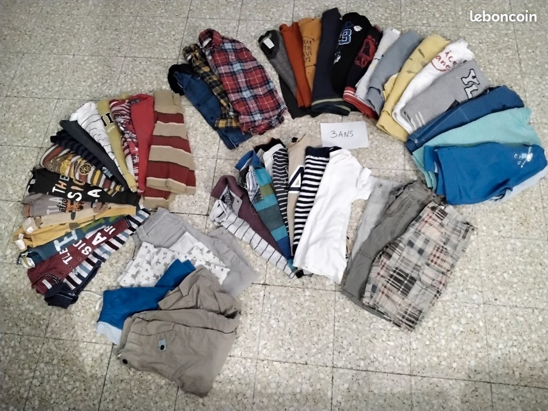 Lot vêtements garçons 3 ans (image 1)