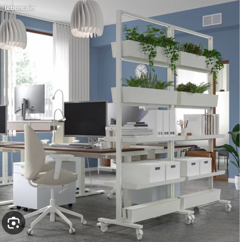 IKEA MITTZON – Structure avec roulettes 85 × 205 × 50 cm – Neuve emballée (image 2)