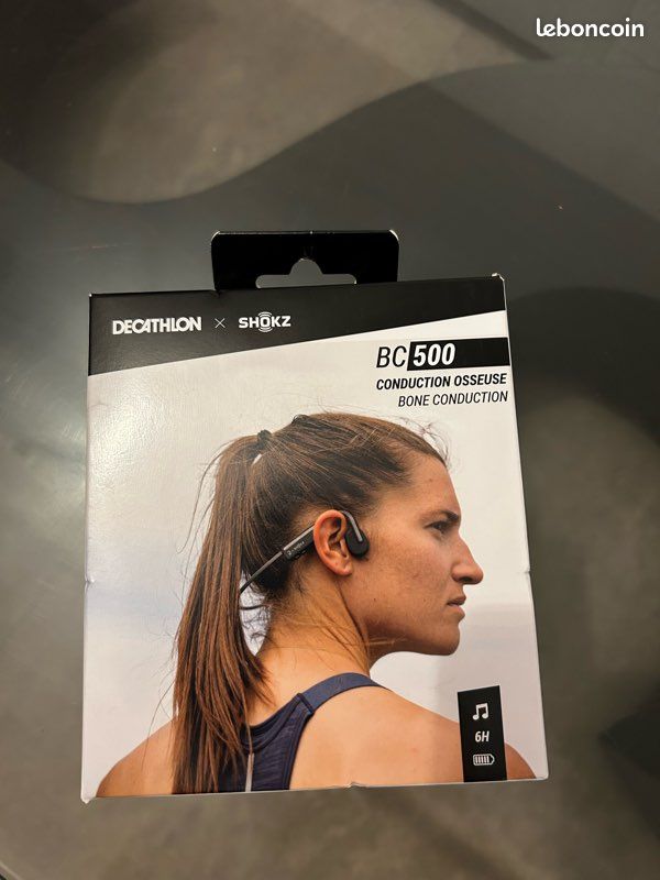 Casque sans fil conduction osseuse, decathlon shake (image 1)