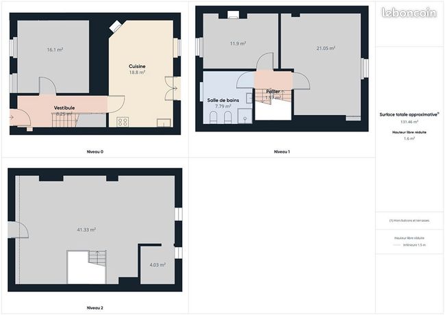 A saisir / Maison de ville / T3/4 avec jardin (coeur de ville)