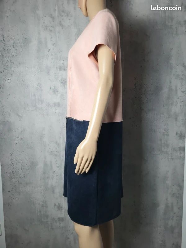 Jupe A-line Marks And Spencer – Motif Géométrique – Taille 12 – Femme – Longueur Midi