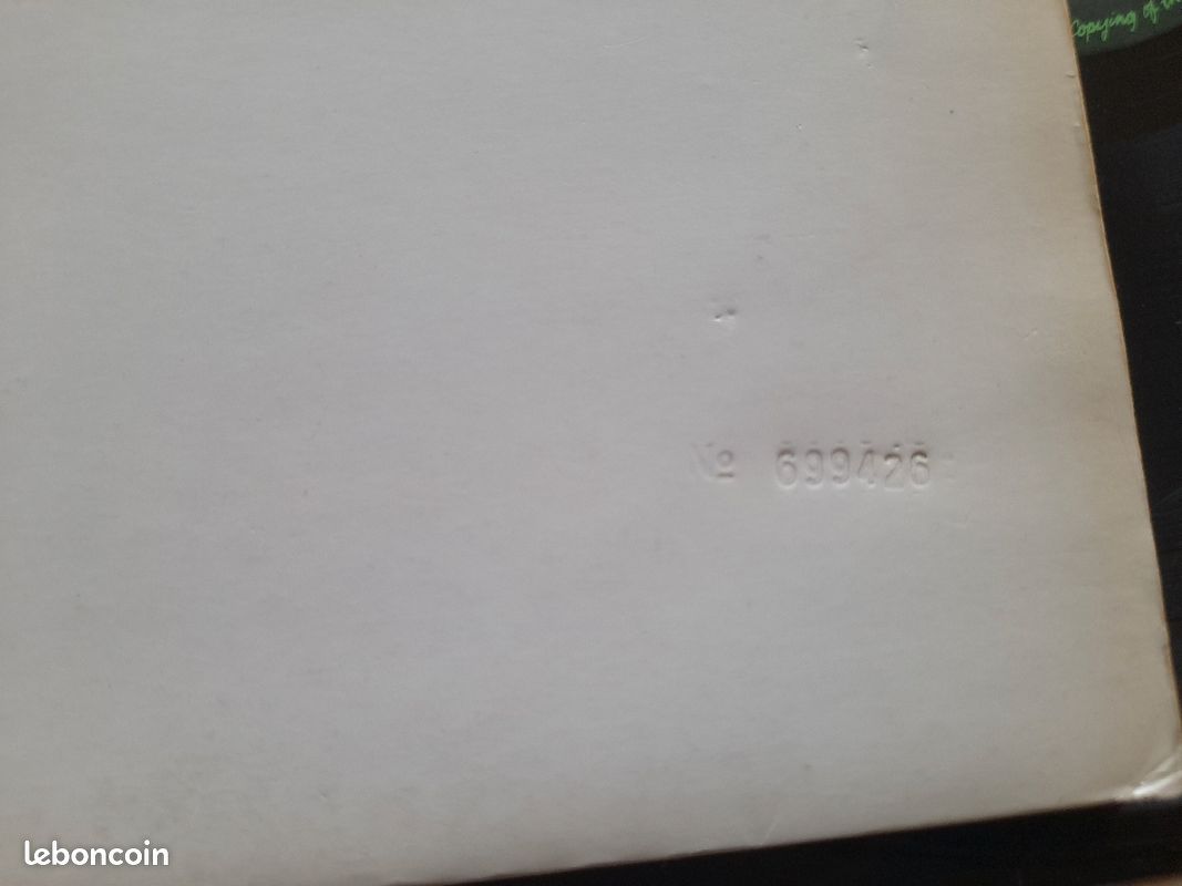 Album blanc des Beatles 33 tours (image 4)