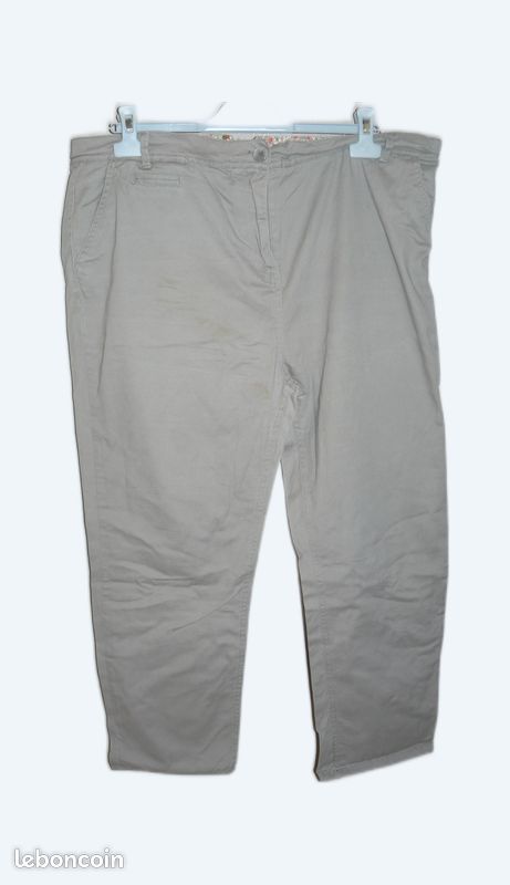 Pantalon été marron 46/48 (image 1)
