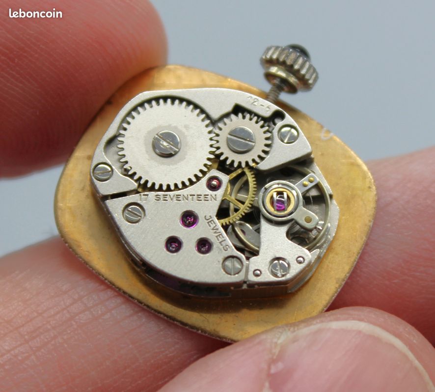 Montre Mécanique Vintage LEM - 17 Rubis, Mouvement Manuel - Occasion