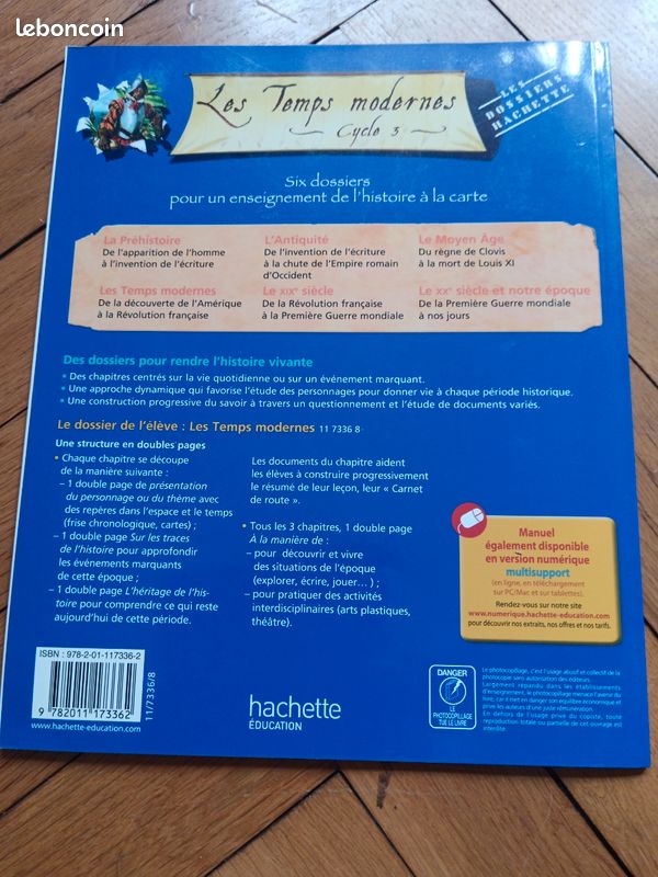 Les dossier Histoire Hachette cycle 3 : Les Temps Modernes (image 2)