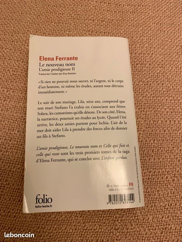 Elena Ferrante - L’amie prodigieuse tome 2 (image 3)