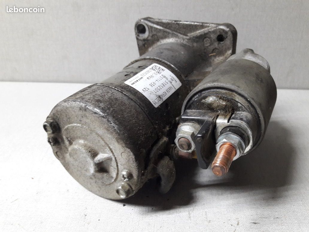 Démarreur Hitachi S114-938 - 12V 0.9kW Fiat Lancia Ford 51812501 (image 3)