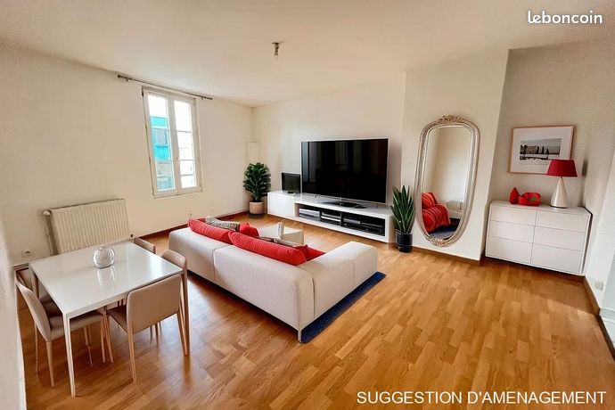 Appartement 3 pièces 57 m²