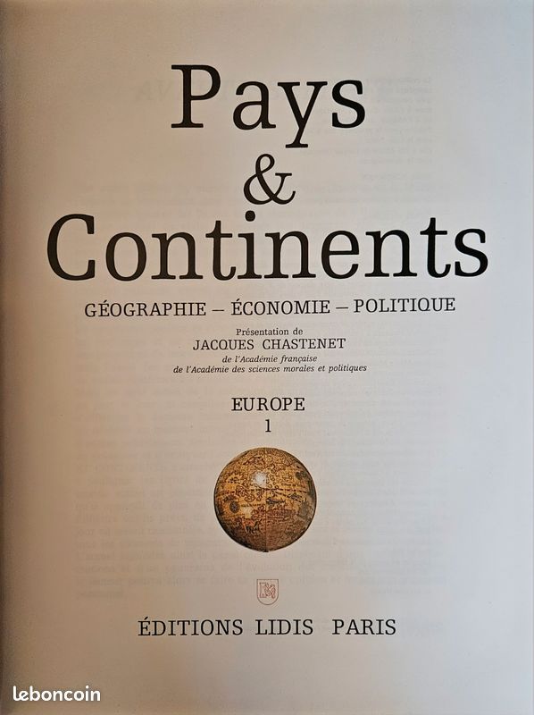 Livres pays et continents (image 4)