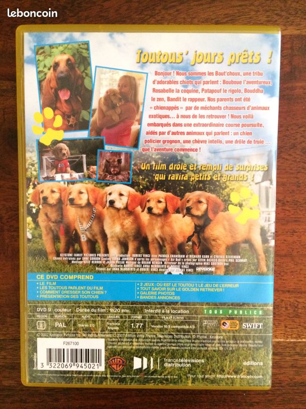 DVD 5 toutous prêt a tout (image 3)
