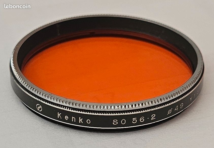 Filtre photo orange Kenko SO 56.2 Ø49 mm YA3 (image 1)
