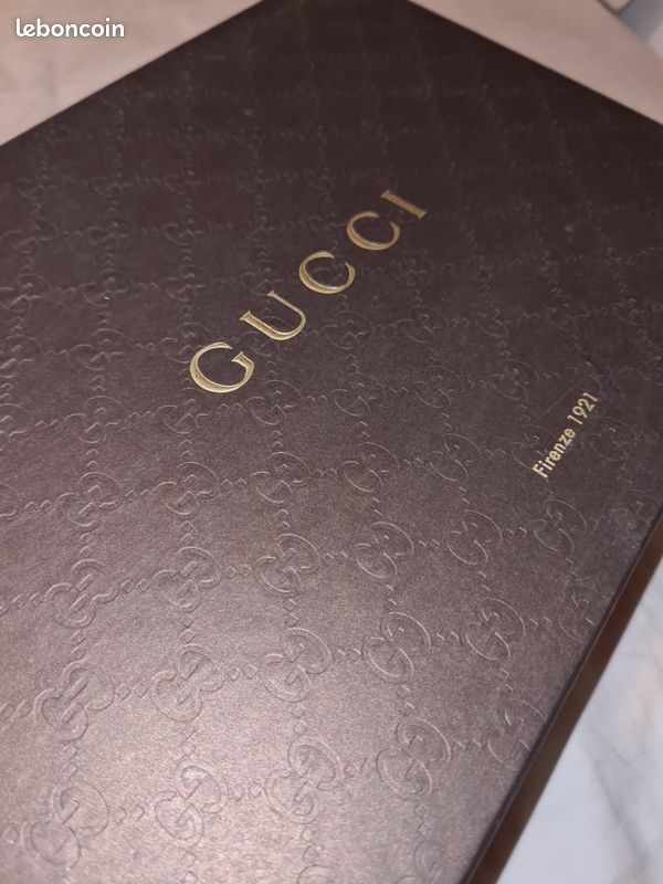 Escarpins cuir et velours noirs Gucci neufs (image 17)