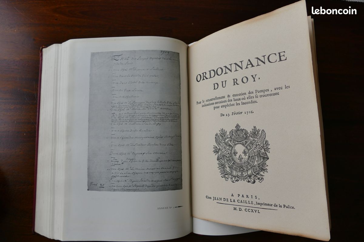 Livre POMPIERS DE PARIS Chef de bataillon Arnaud (image 9)