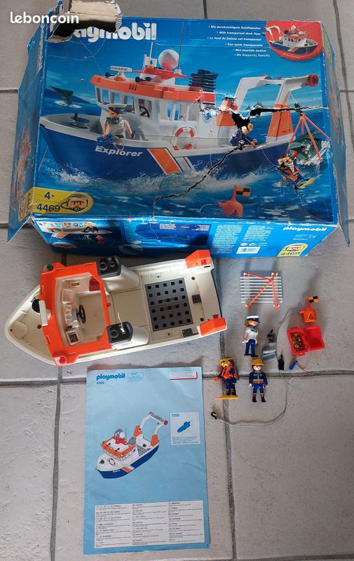 Bouée De Bateau Playmobil 4469 - Accessoire Pour Jeux D'eau - Occasion