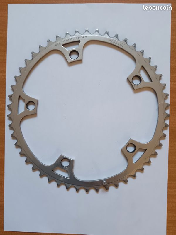 PLATEAU PÉDALIER ERNESTO COLNAGO vintage 53T BCD144 Campagnolo record strada EUR 139,00 - FR