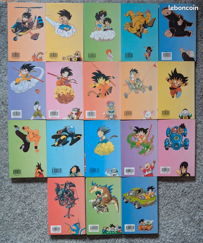 Dragon ball t1 à 16 + 19 et 21 édition pastel (image 2)