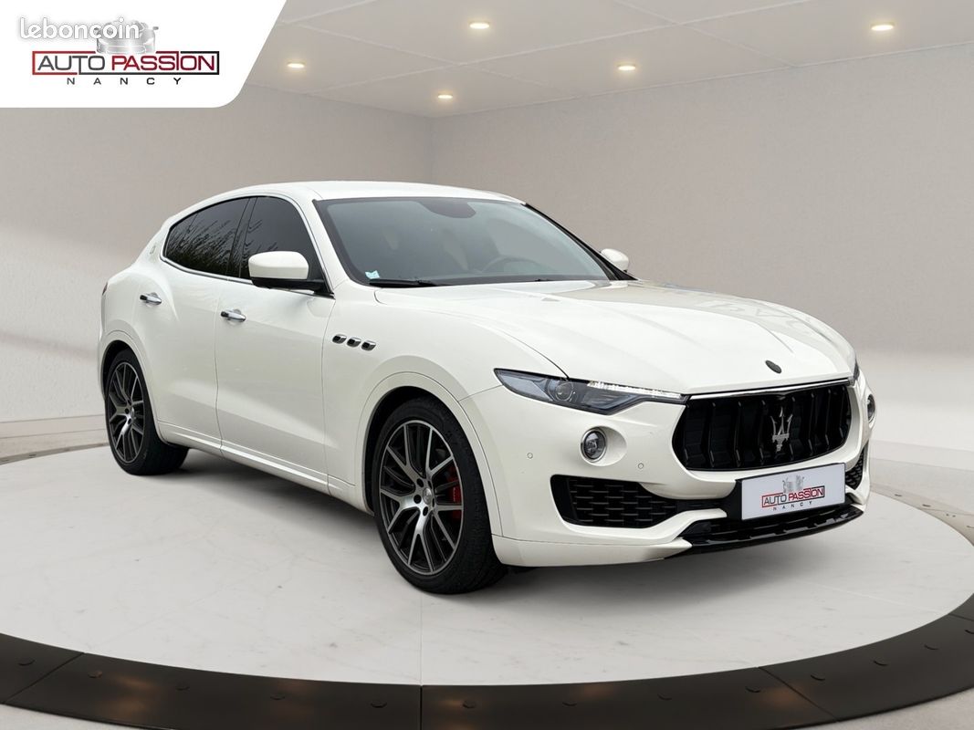 Maserati Levante Diesel Q4 3.0 V6 275cv Navigation Sièges Electriques Intérieur Cuir Origine France BVA8 LIVRAISON POSSIBLE (image 2)