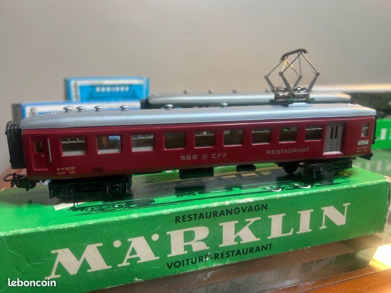 Fourgon à Bagages Märklin 43401 – Échelle HO, SBB-CFF, Occasion