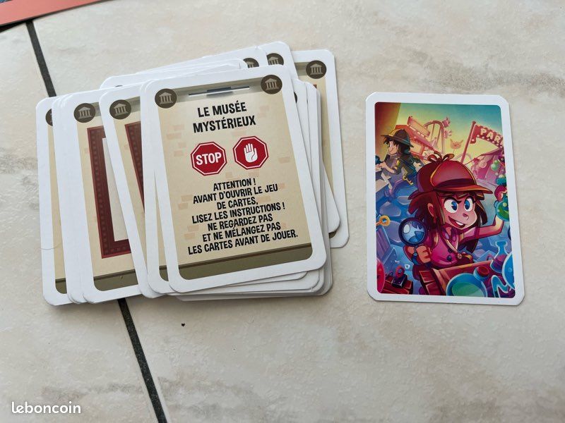 Jeu de cartes Escape Game Le Musée (image 2)