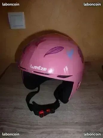 Casque de ski femme wedze décathlon rose taille 52/55 Sport