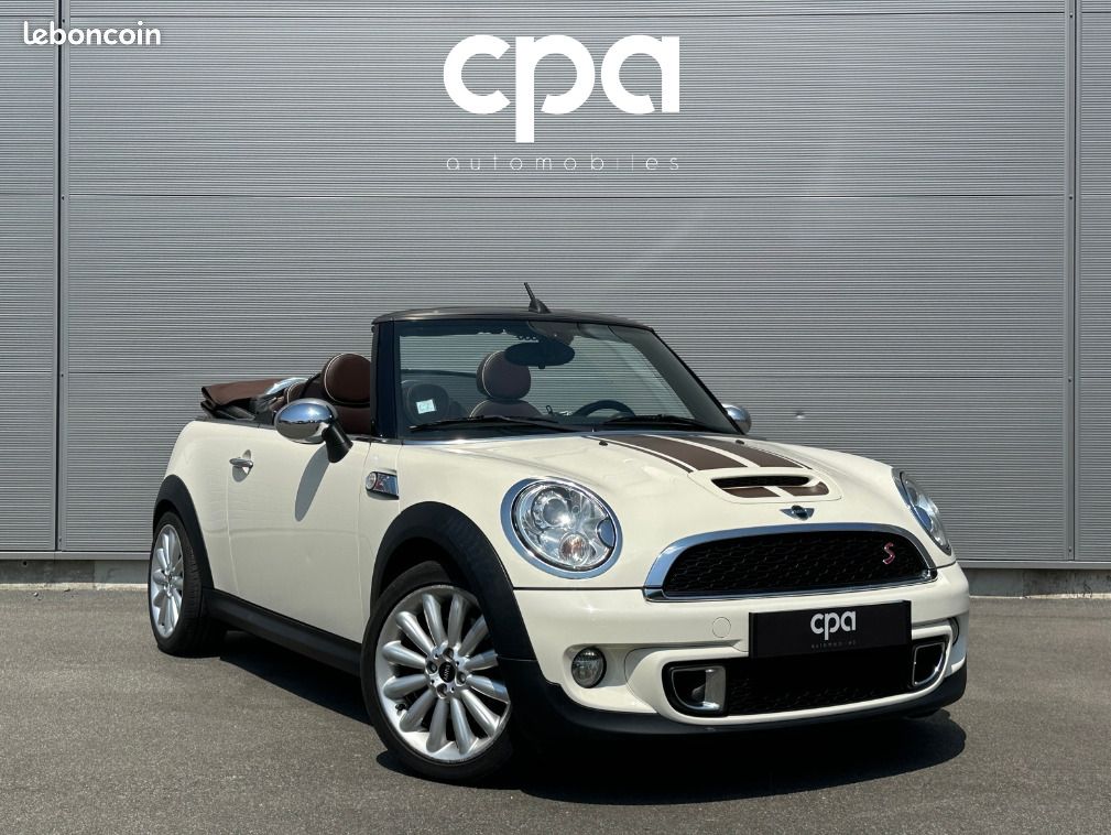 Mini Cooper S R57 CABRIOLET 1.6 184 CH PACK CHILI BVM6 / SUPERBE ETAT (image 1)