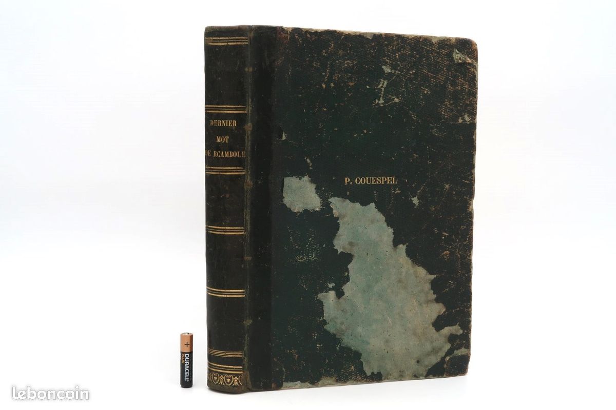 1866 Le dernier mot de Rocambole, de Ponson du Terrail Édition illustrée livre ancien (image 1)