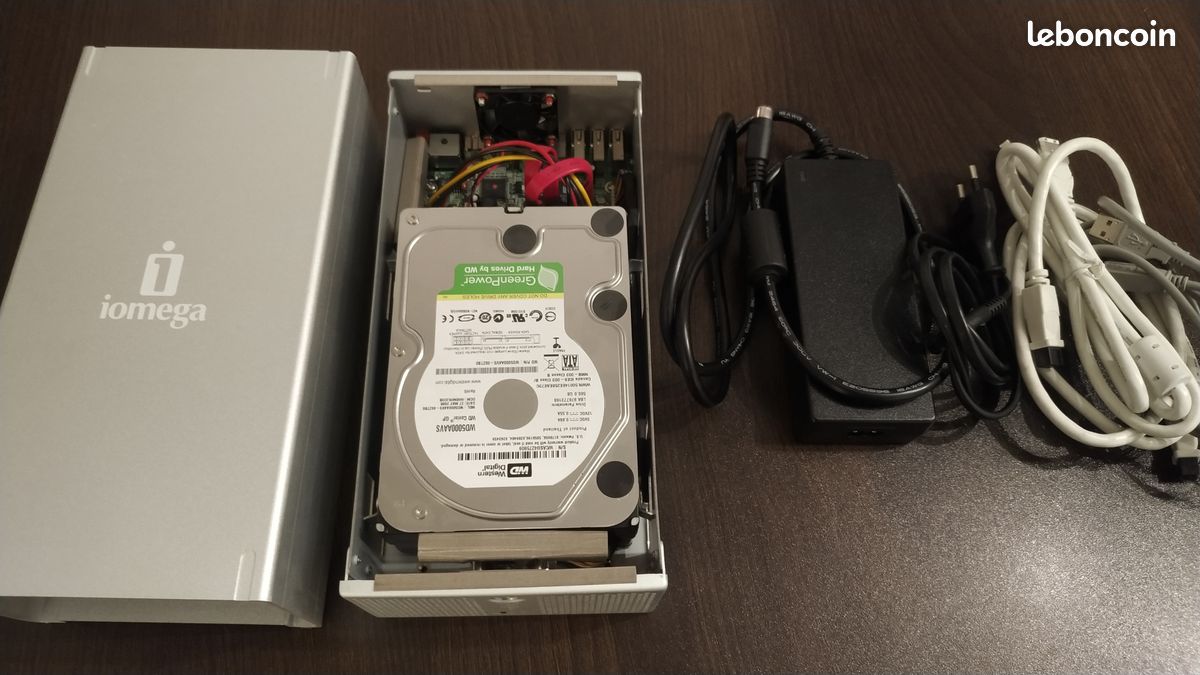 Disque dur RAID Iomega HD Ultramax 2x 500Go (image 4)