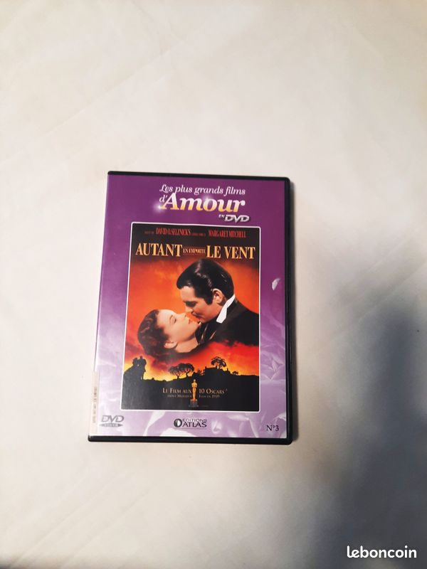 Dvd Autant en emporte le vent (drame/guerre/romance) (image 1)