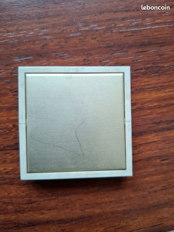 Legrand mosaic 50 touche tactile dorée pour interrupteur variateur (image 1)