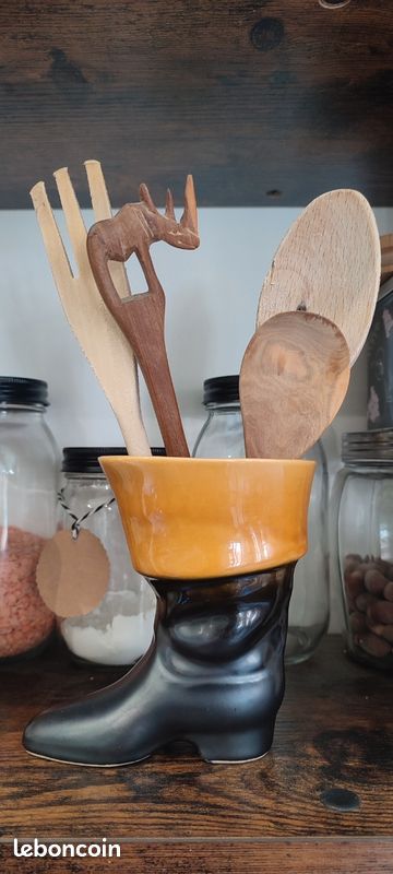 Botte en céramique vintage (Style Pol Chambost) (image 10)