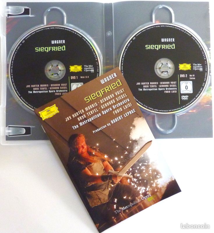 Coffret 8 DVD : Intégrale du Ring de WAGNER au MET de New York / Robert Lepage / James Levine, Fabio Luisi / Jonas Kaufmann, Bryn Terfel, Deborah Voigt, Jay Hunter Morris / Deutsche Grammophon (image 14)