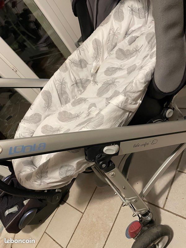 Ensemble nacelle poussette cosy (image 1)