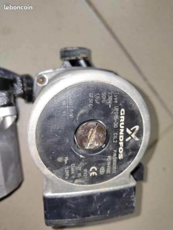 Circulateur GRUNDFOS UP015-30 CIL2 (image 1)