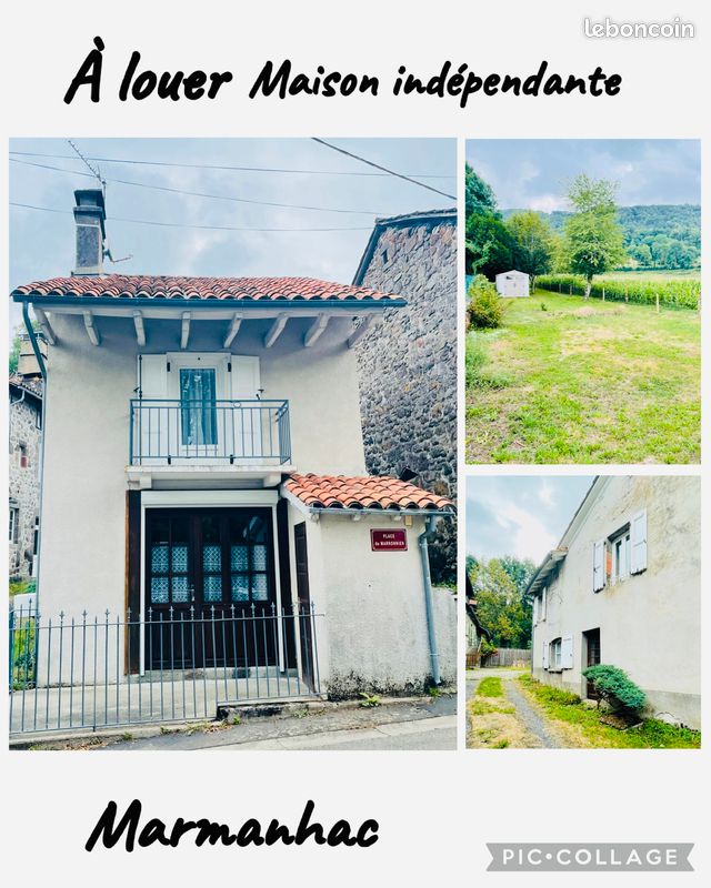 Maison 4 pièces 70 m² · à Marmanhac · 70 m² · 550 €