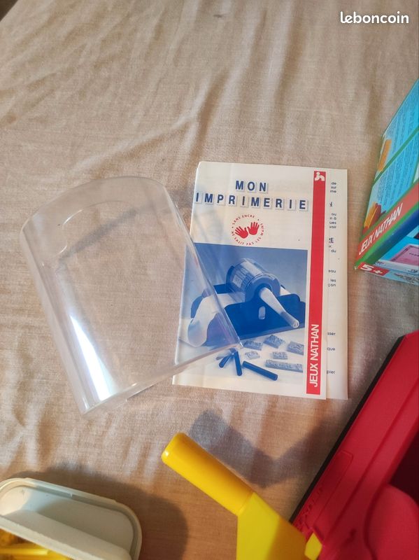 Jeu Mon Imprimerie NATHAN – Complet Avec Boîte – Jeu D'activité
