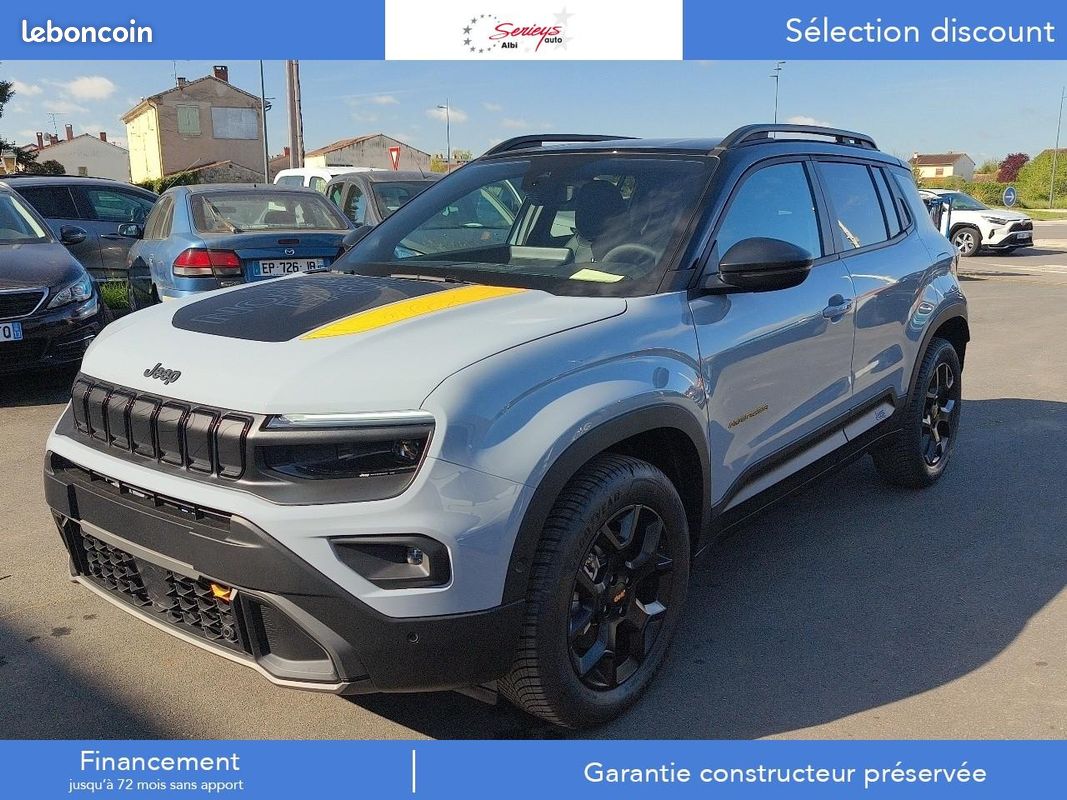 Jeep avenger the north face turbo hybrid 145 4xe at bi-ton (image 1)