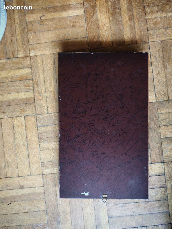 Lot de décoration en étein sur velour rouge ou surface blanche (image 6)