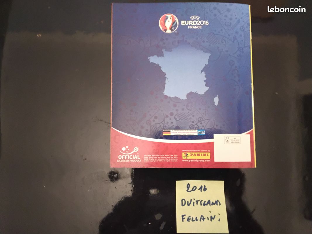 Album Panini Euro 2016 France - Fellaini (édition allemande) (image 4)