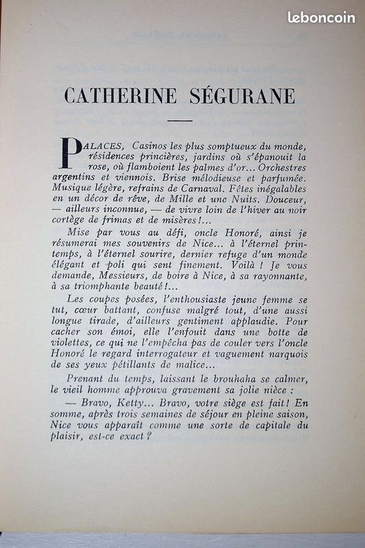Catherine Ségurane,Roger Dessort E.O. 1932 (image 2)