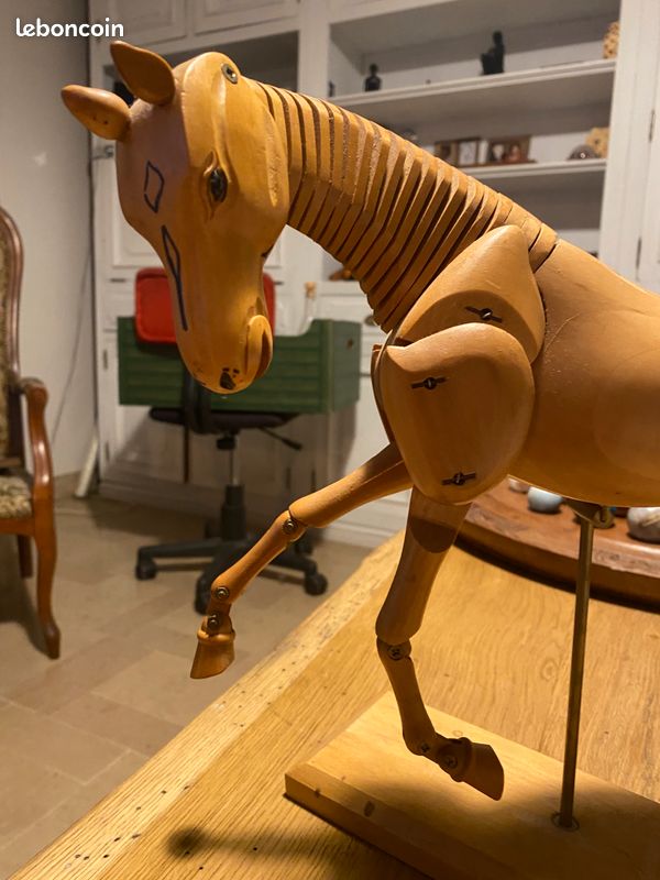 Mannequin de cheval circa 1930
