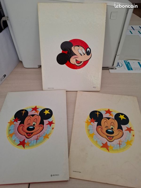 Lot 3 BD Mickey année 70 (image 2)