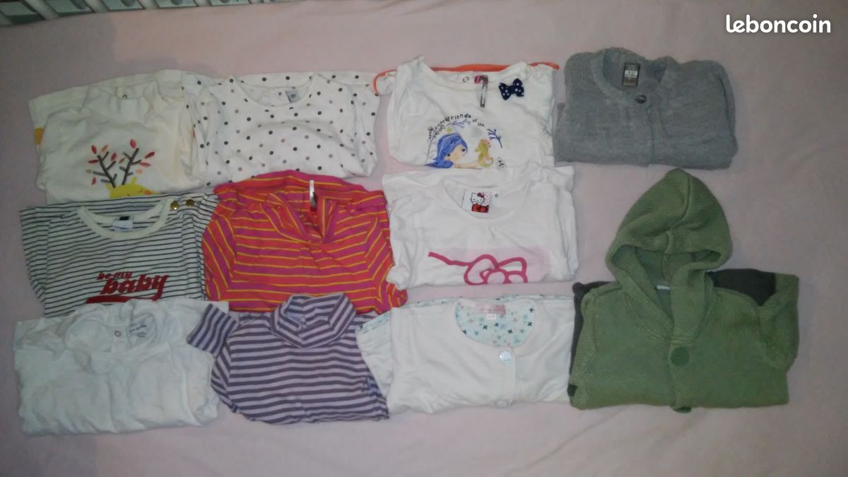 Lot vêtements fille 12 mois (image 3)