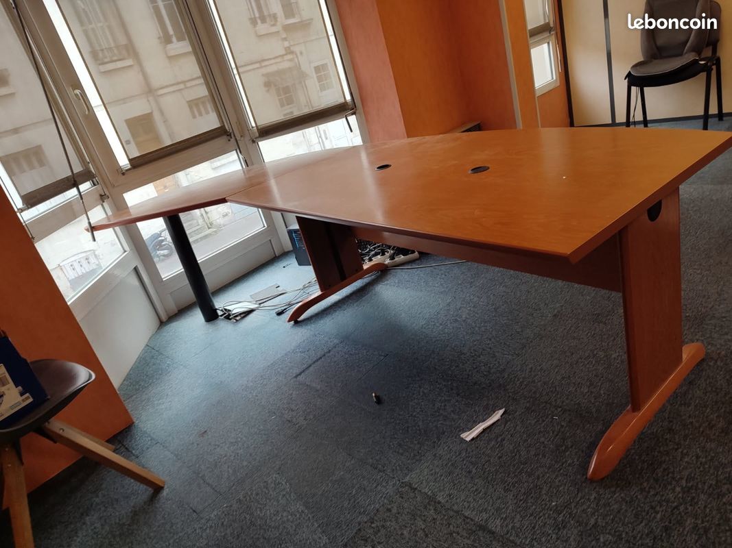 Bureau droit et arrondi ARFÉO (image 3)