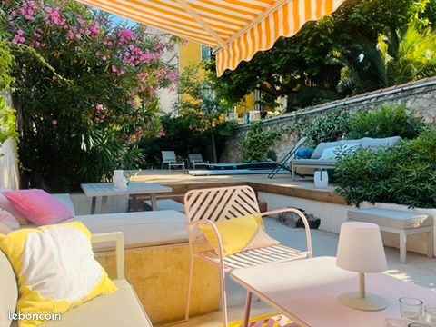 Maison de ville 175 m² en plein coeur de Saint-Barnabé, jardin, piscine, garage 3 places, entre particuliers