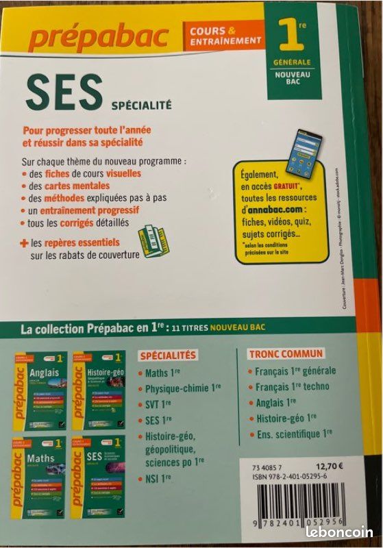 SES spécialité 1 ère (image 2)