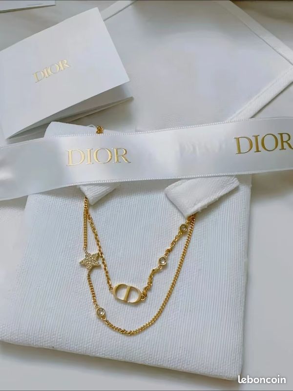 Collier CD bimétallique Montres Bijoux